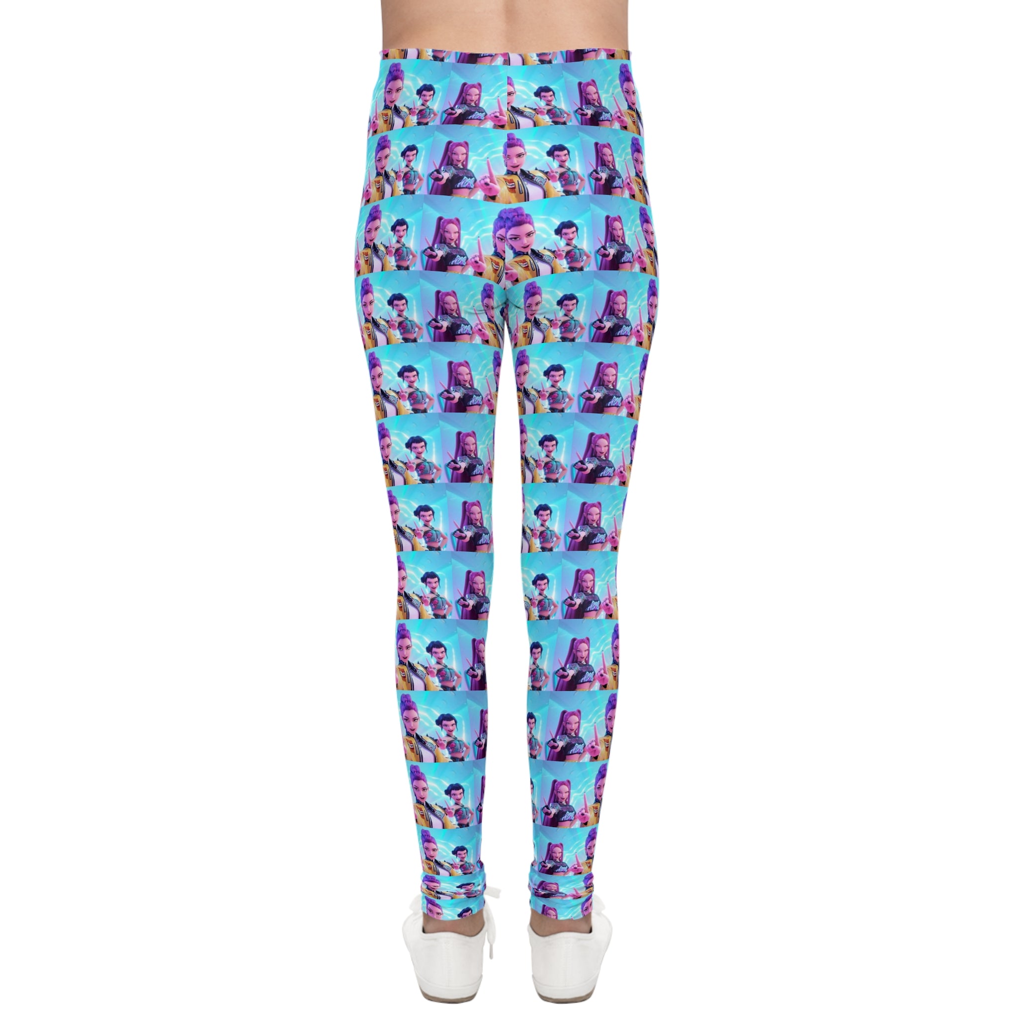 Vibrant Youth Leggings with Colorful Design