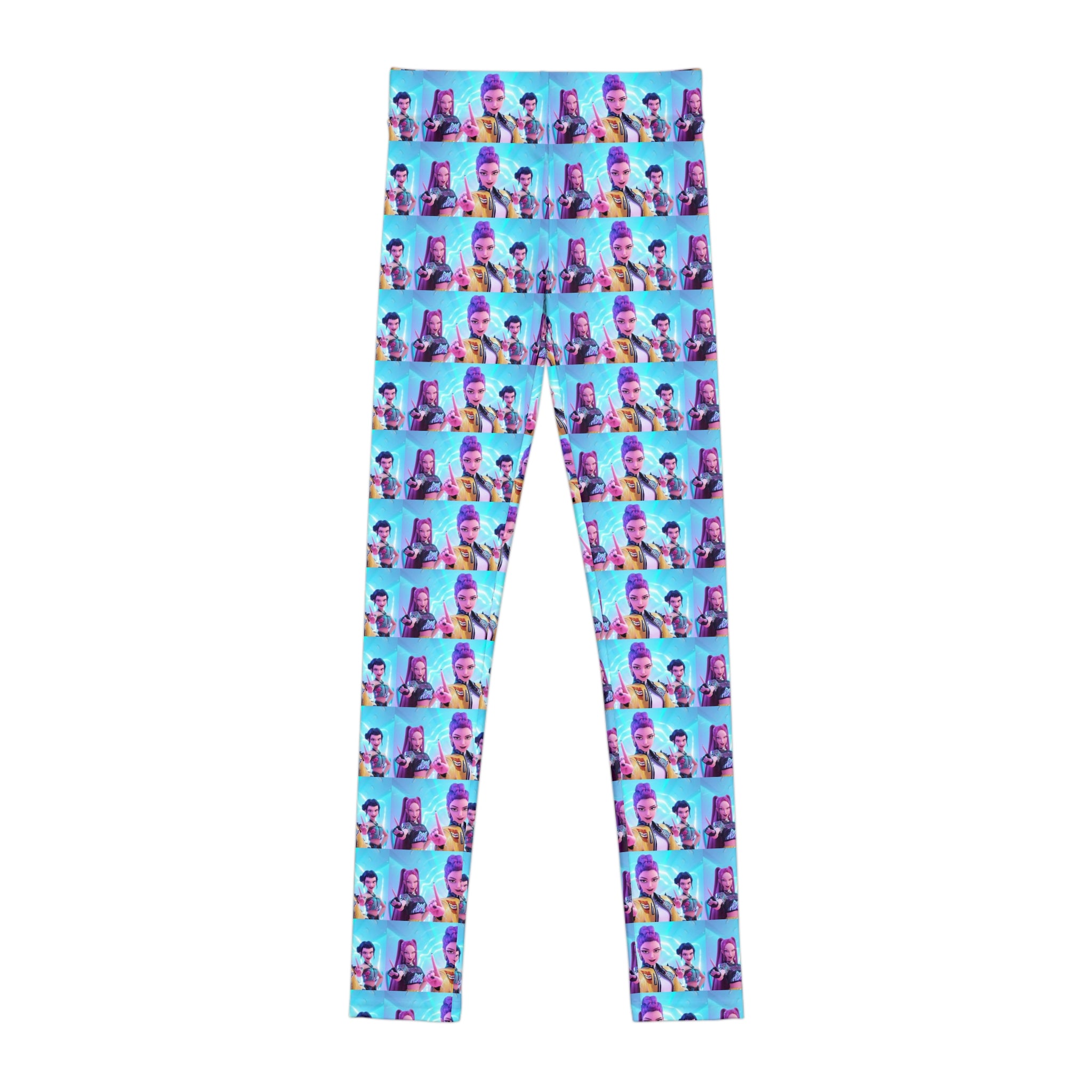 Vibrant Youth Leggings with Colorful Design