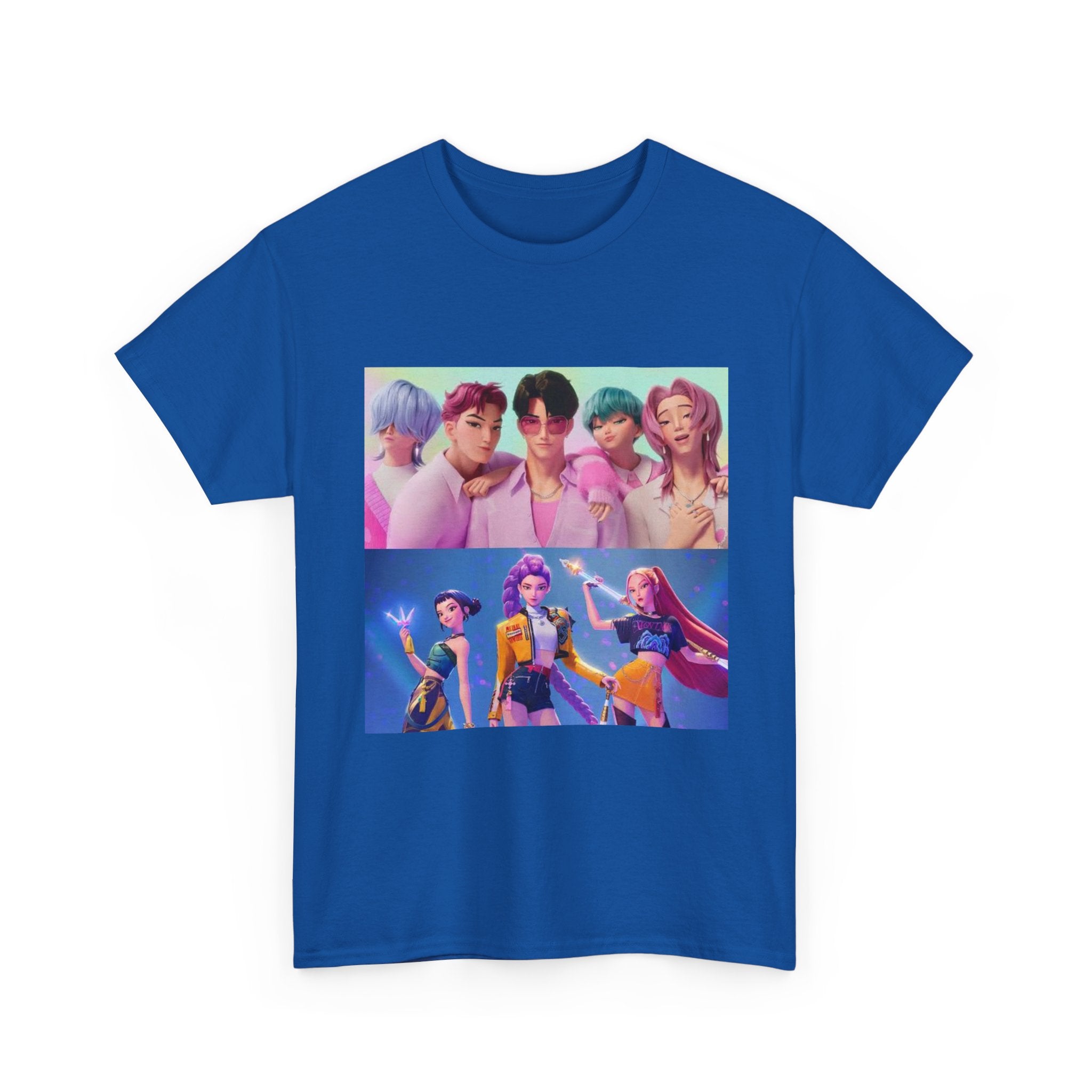 Vibrant Graphic Tee for Anime Lovers