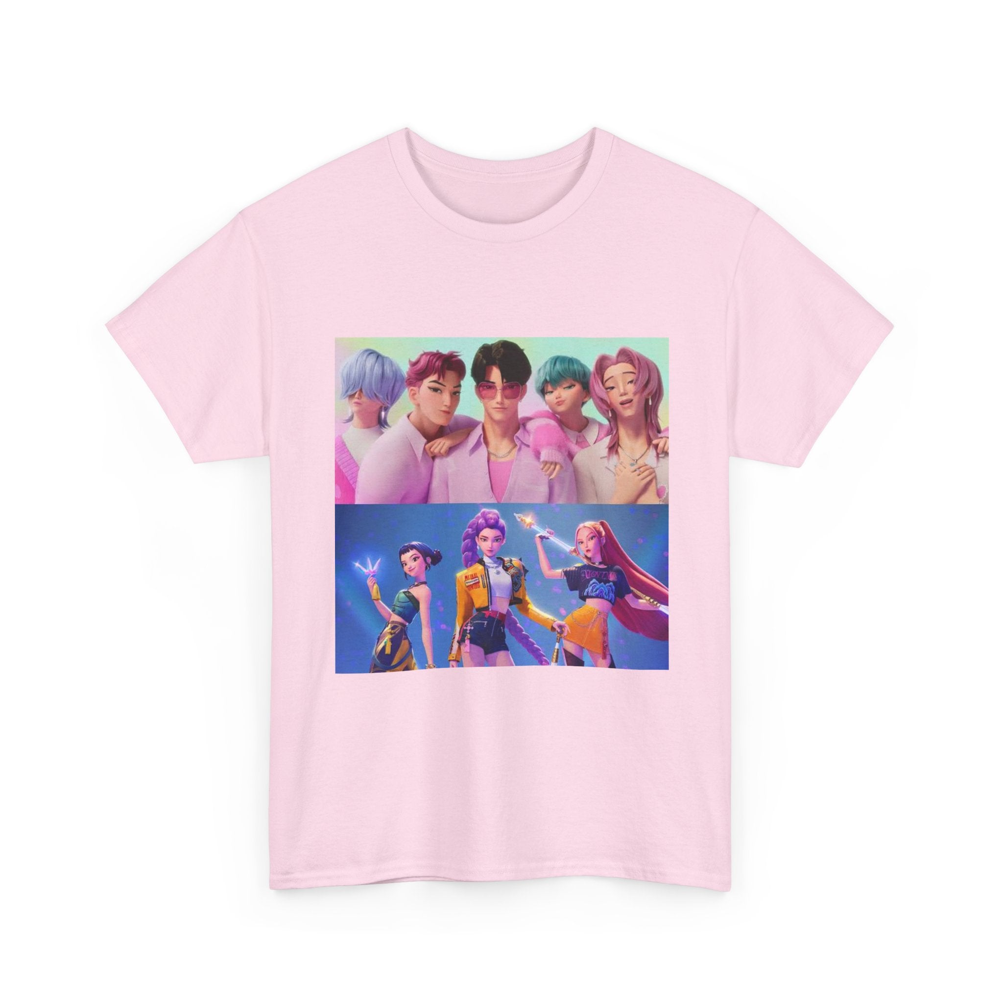 Vibrant Graphic Tee for Anime Lovers
