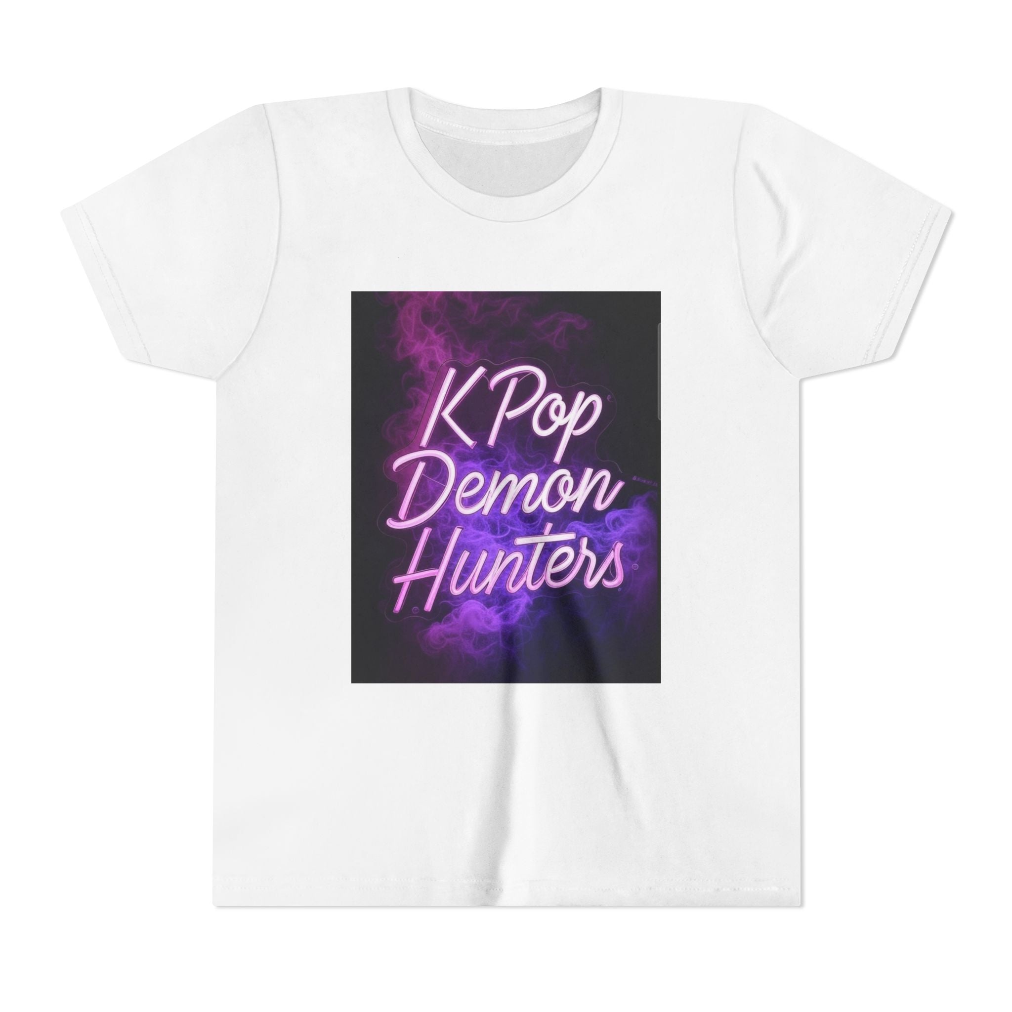 K-Pop Demon Hunters Youth Tee - Stylish Short Sleeve T-Shirt for Trendy Kids