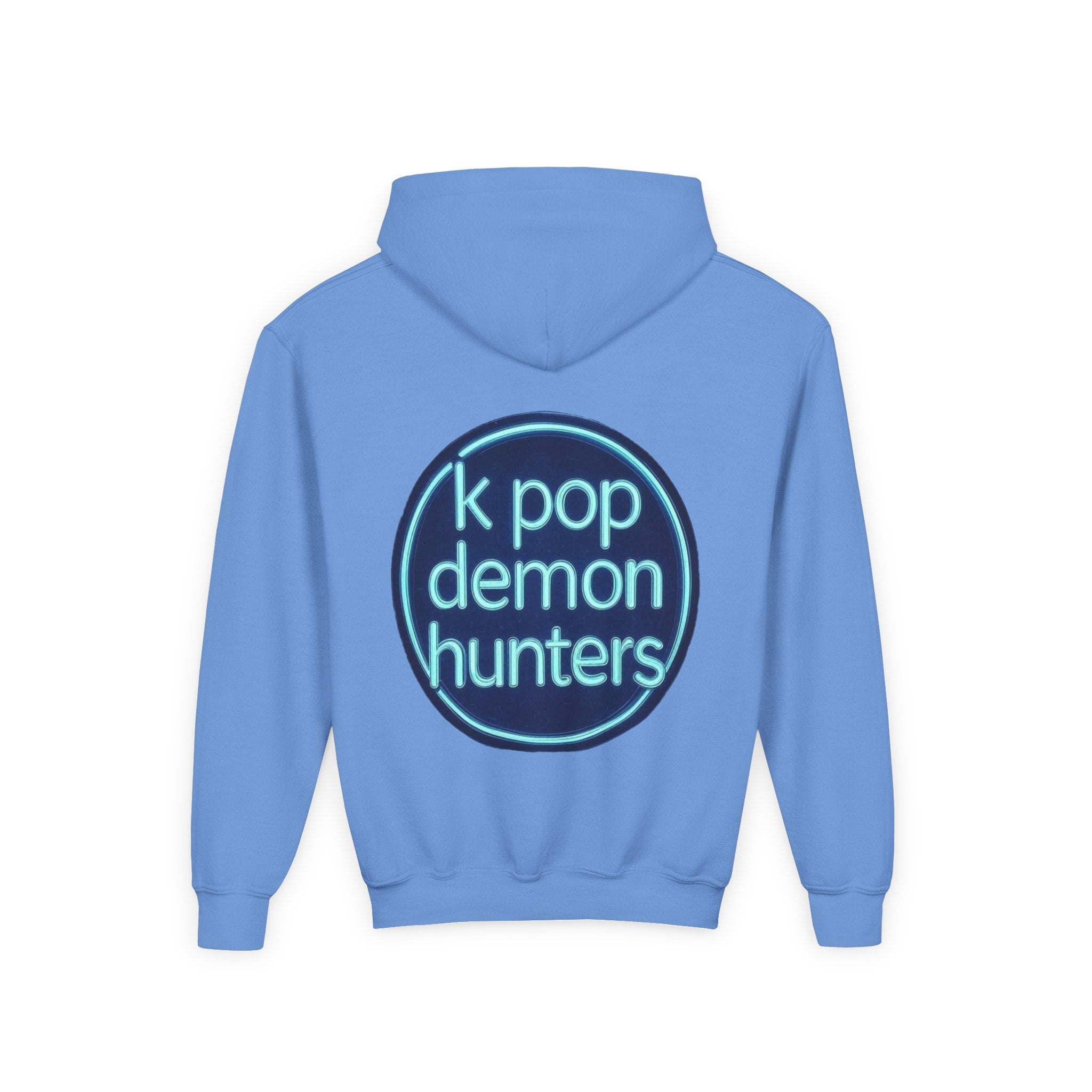 K-Pop Demon Hunters Youth Hoodie - Stylish Heavy Blend Sweatshirt for Fans