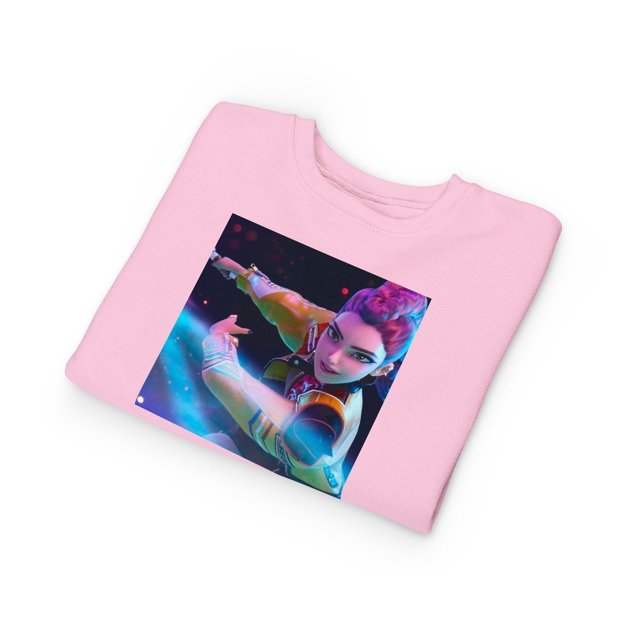 K pop demon hunters merch Toddler Sweatshirt