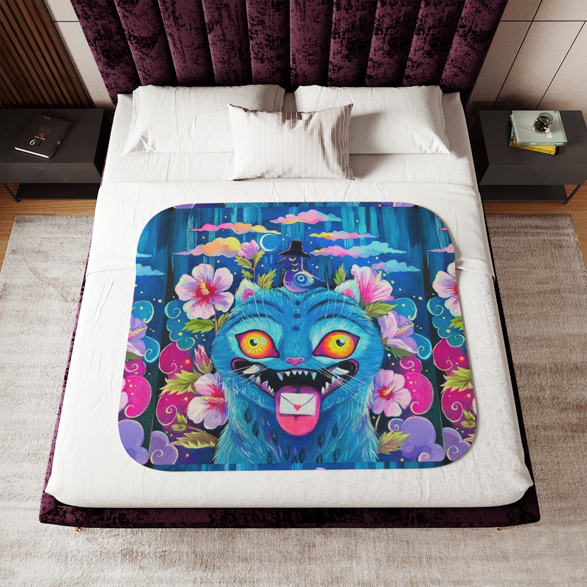 Sherpa Blanket, Two Colors