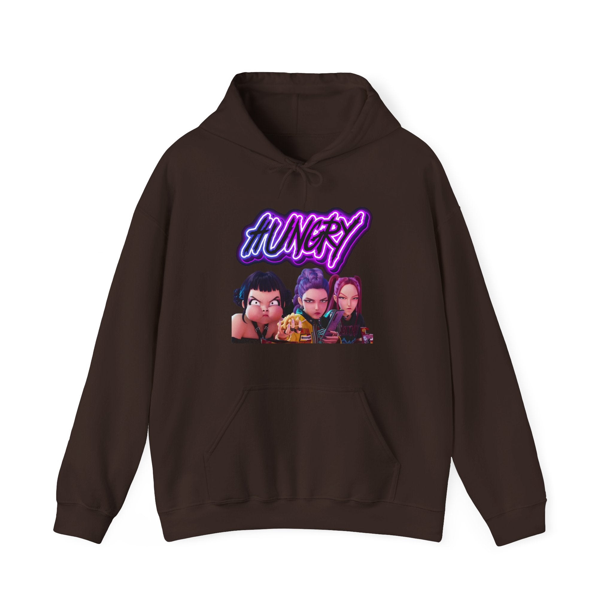 Hungry huntrix Vibes Unisex Hooded Sweatshirt