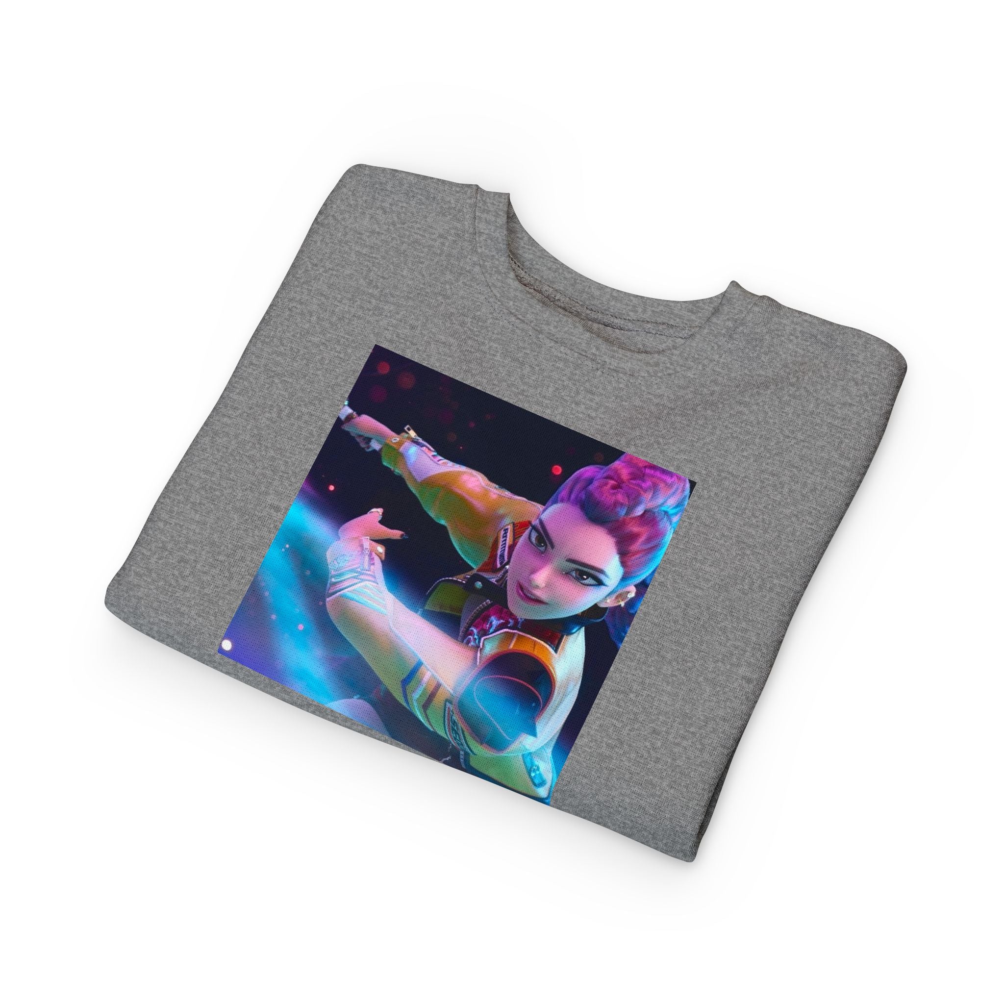 K pop demon hunters merch Toddler Sweatshirt