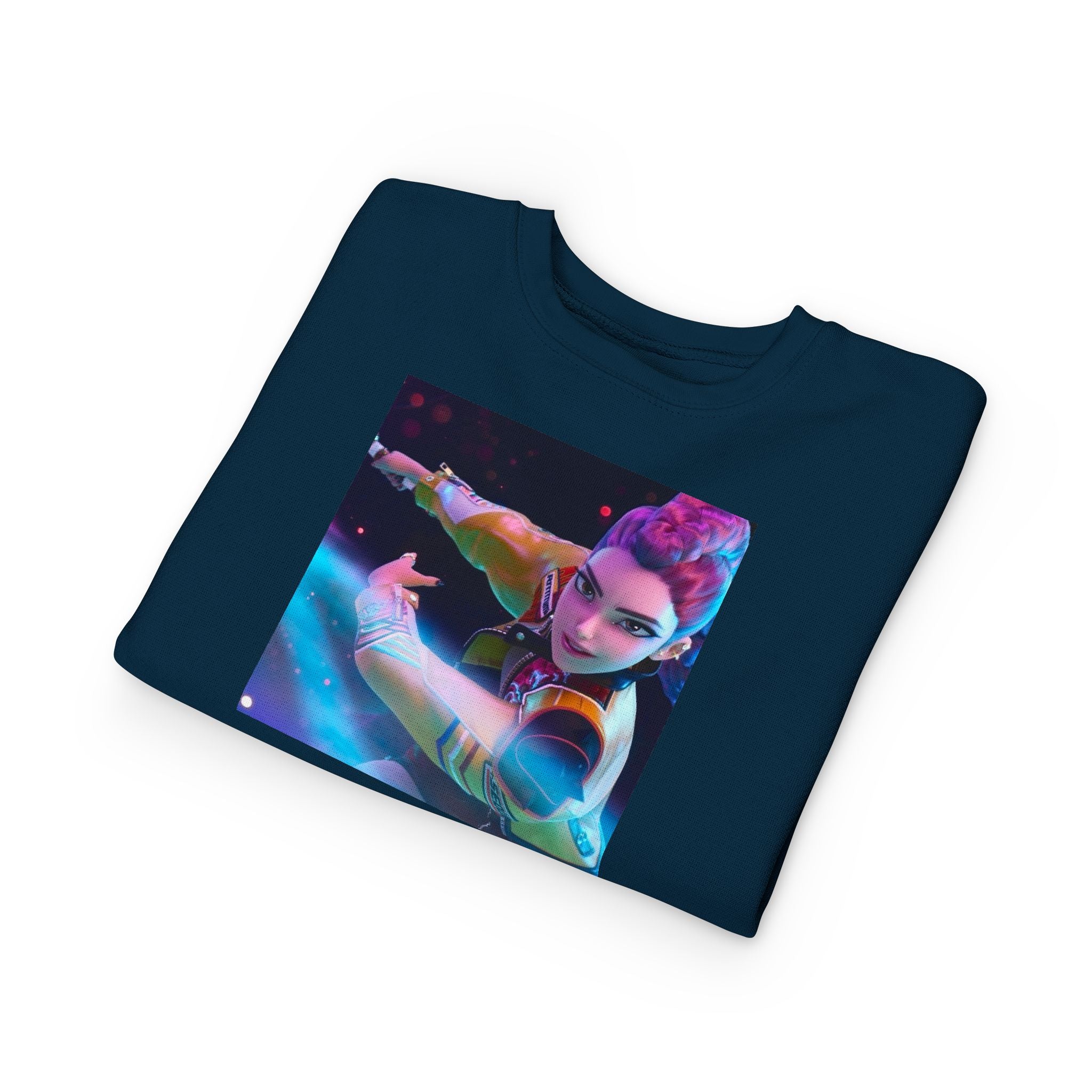 K pop demon hunters merch Toddler Sweatshirt