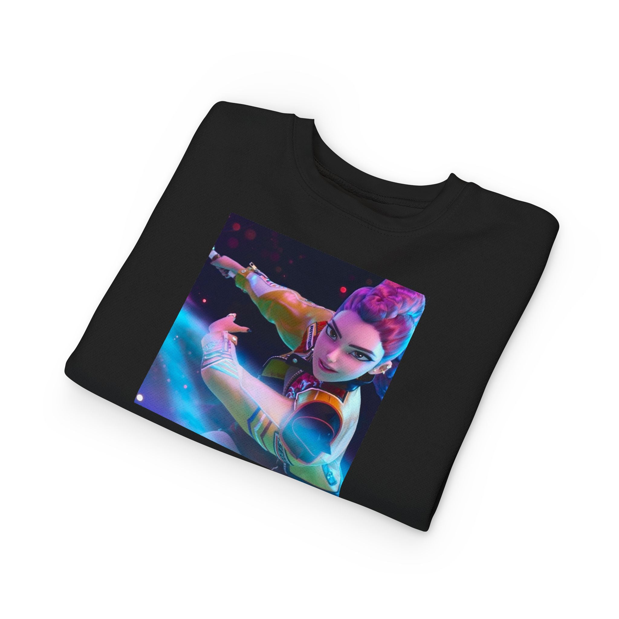 K pop demon hunters merch Toddler Sweatshirt