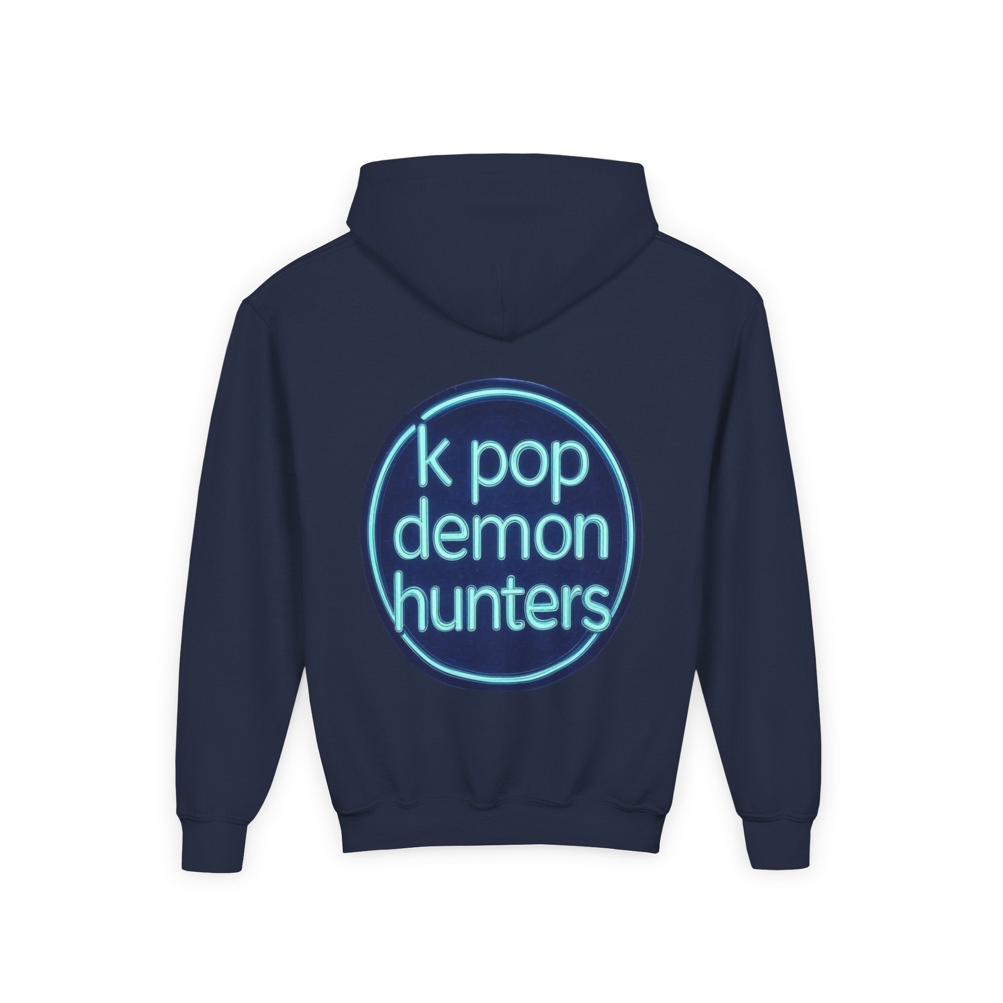 K-Pop Demon Hunters Youth Hoodie - Stylish Heavy Blend Sweatshirt for Fans