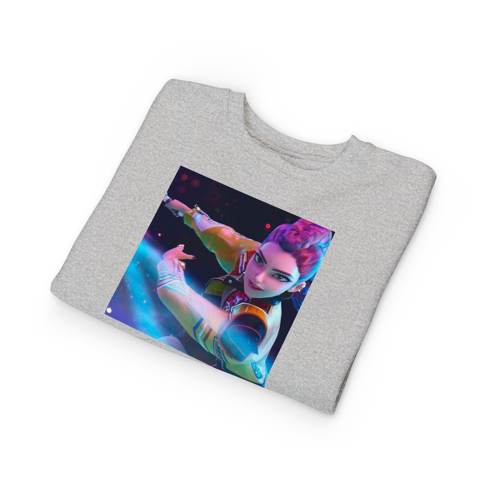K pop demon hunters merch Toddler Sweatshirt