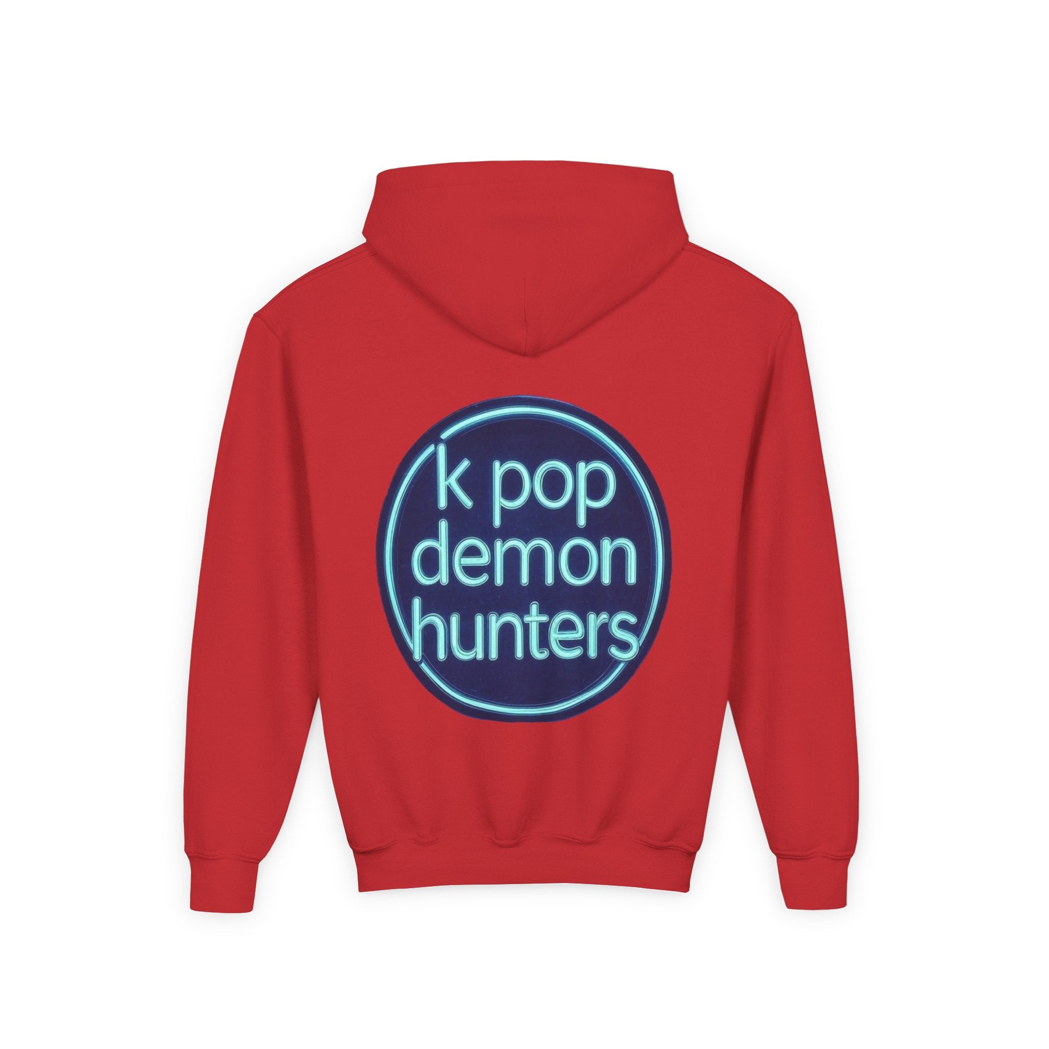 K-Pop Demon Hunters Youth Hoodie - Stylish Heavy Blend Sweatshirt for Fans