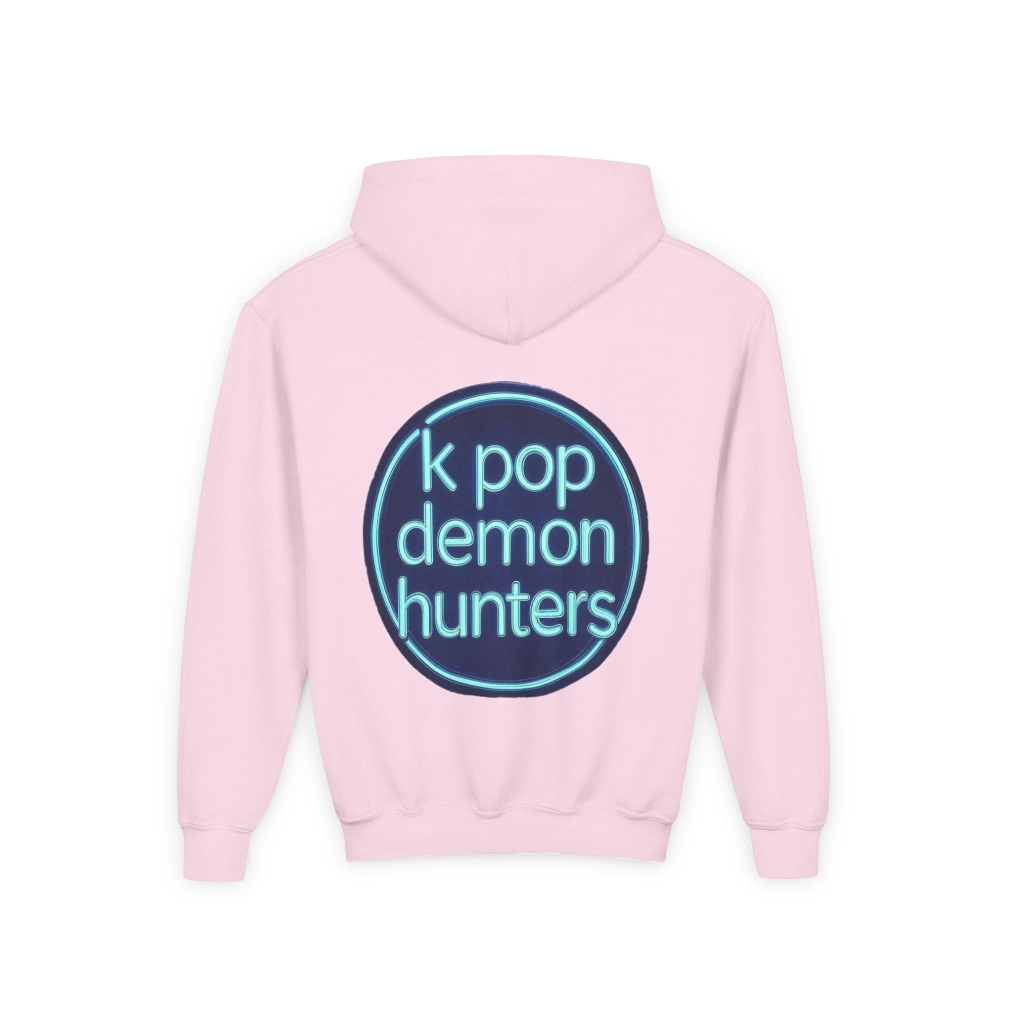 K-Pop Demon Hunters Youth Hoodie - Stylish Heavy Blend Sweatshirt for Fans