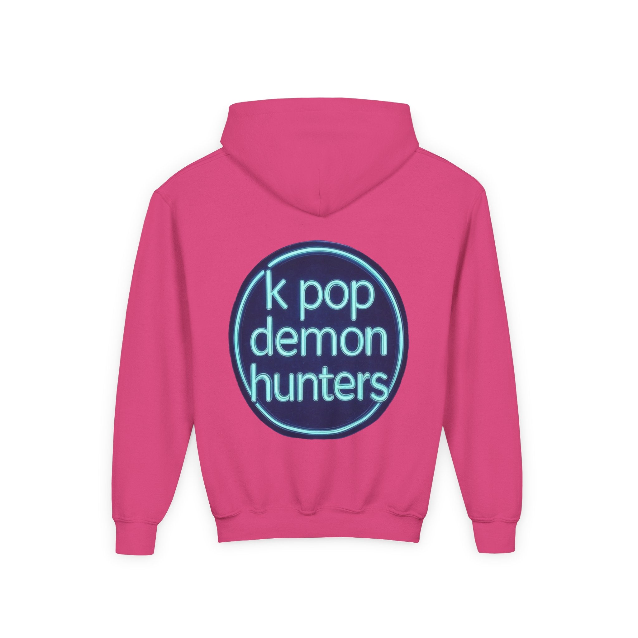 K-Pop Demon Hunters Youth Hoodie - Stylish Heavy Blend Sweatshirt for Fans