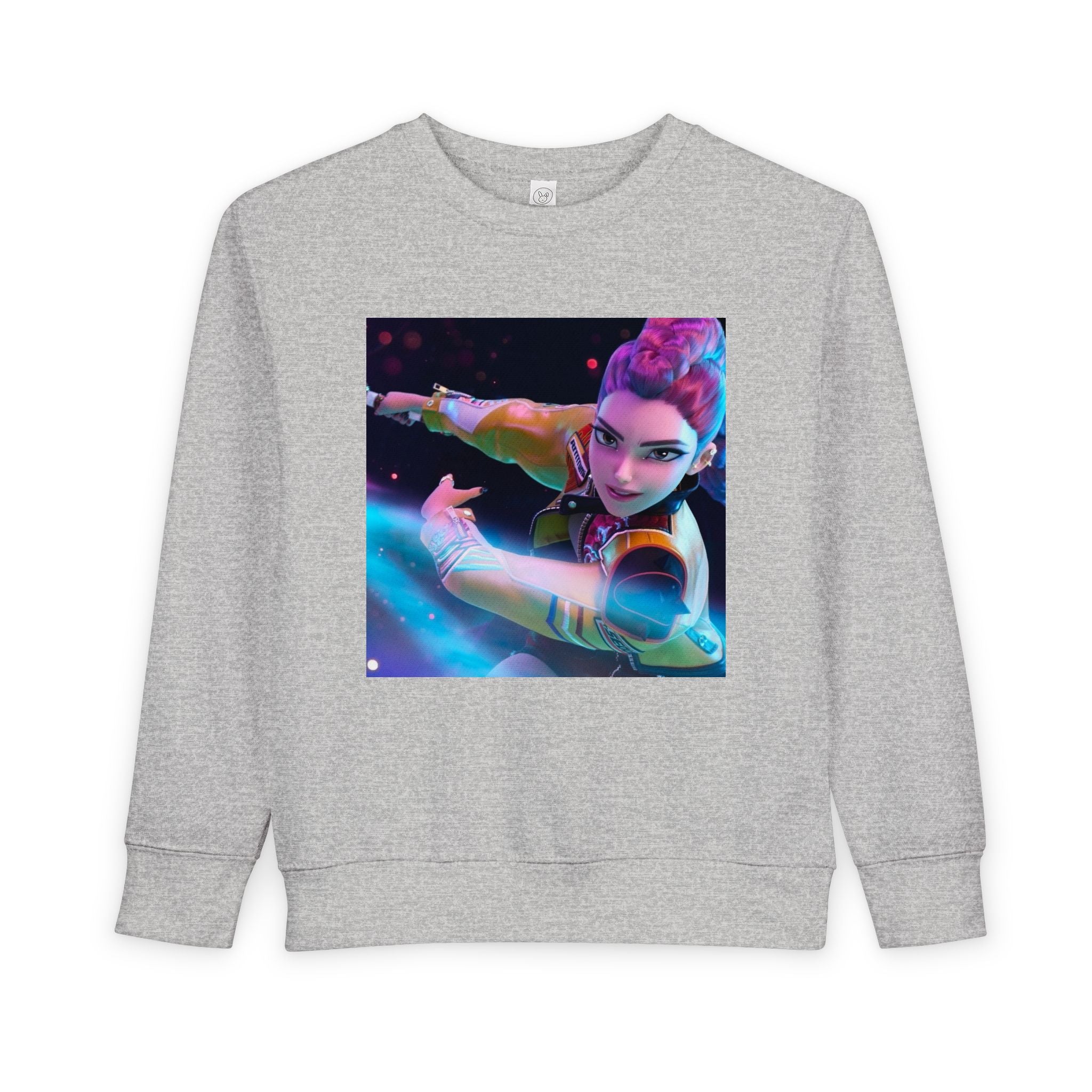 K pop demon hunters merch Toddler Sweatshirt