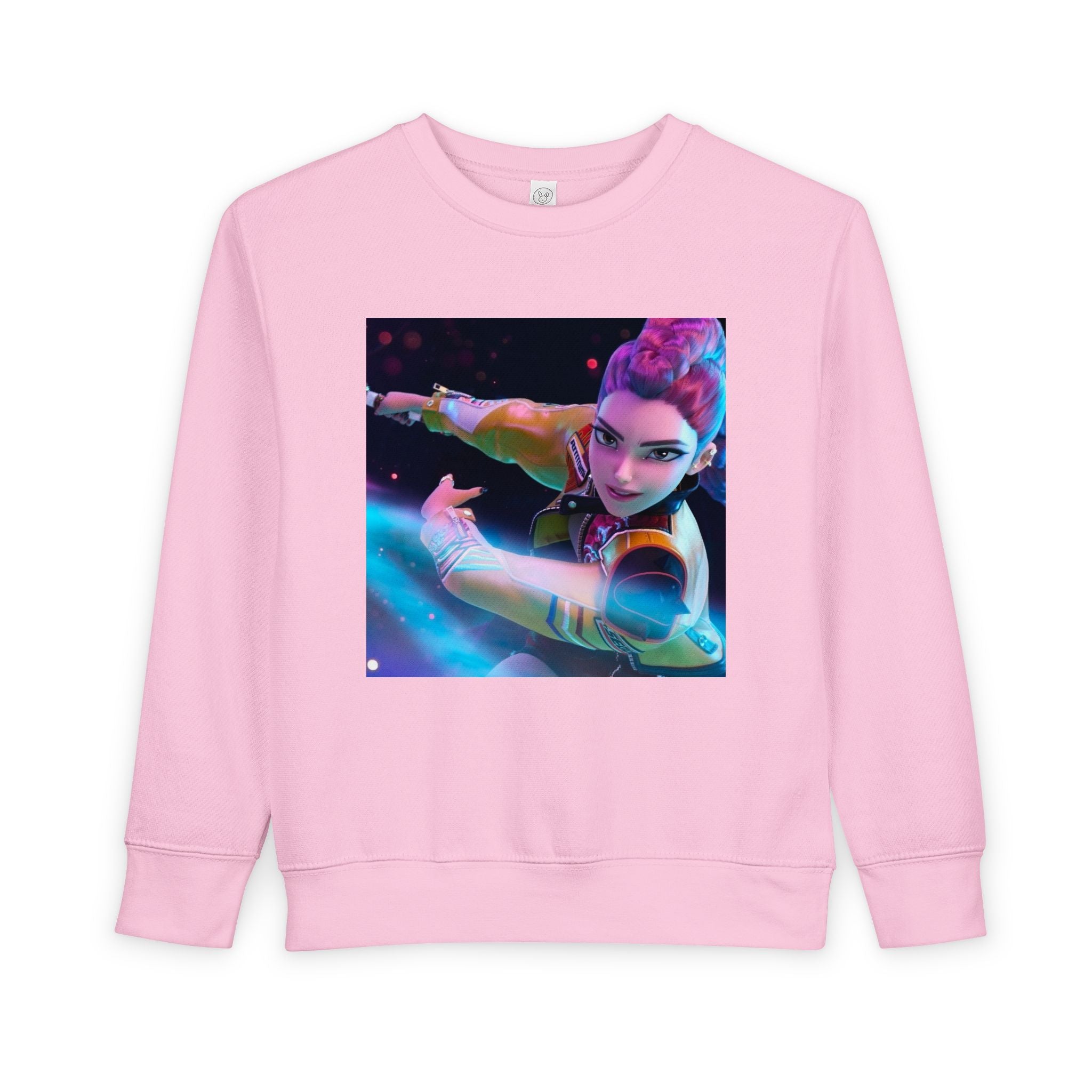 K pop demon hunters merch Toddler Sweatshirt