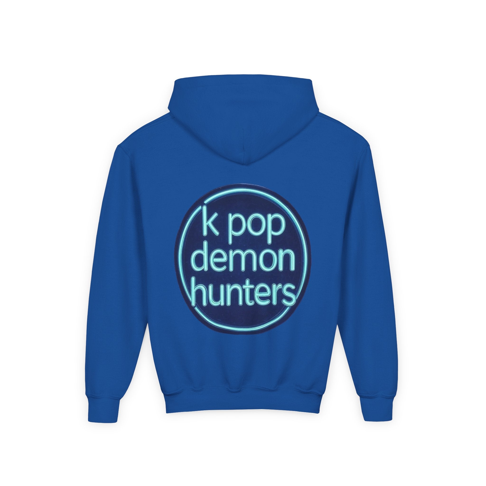 K-Pop Demon Hunters Youth Hoodie - Stylish Heavy Blend Sweatshirt for Fans