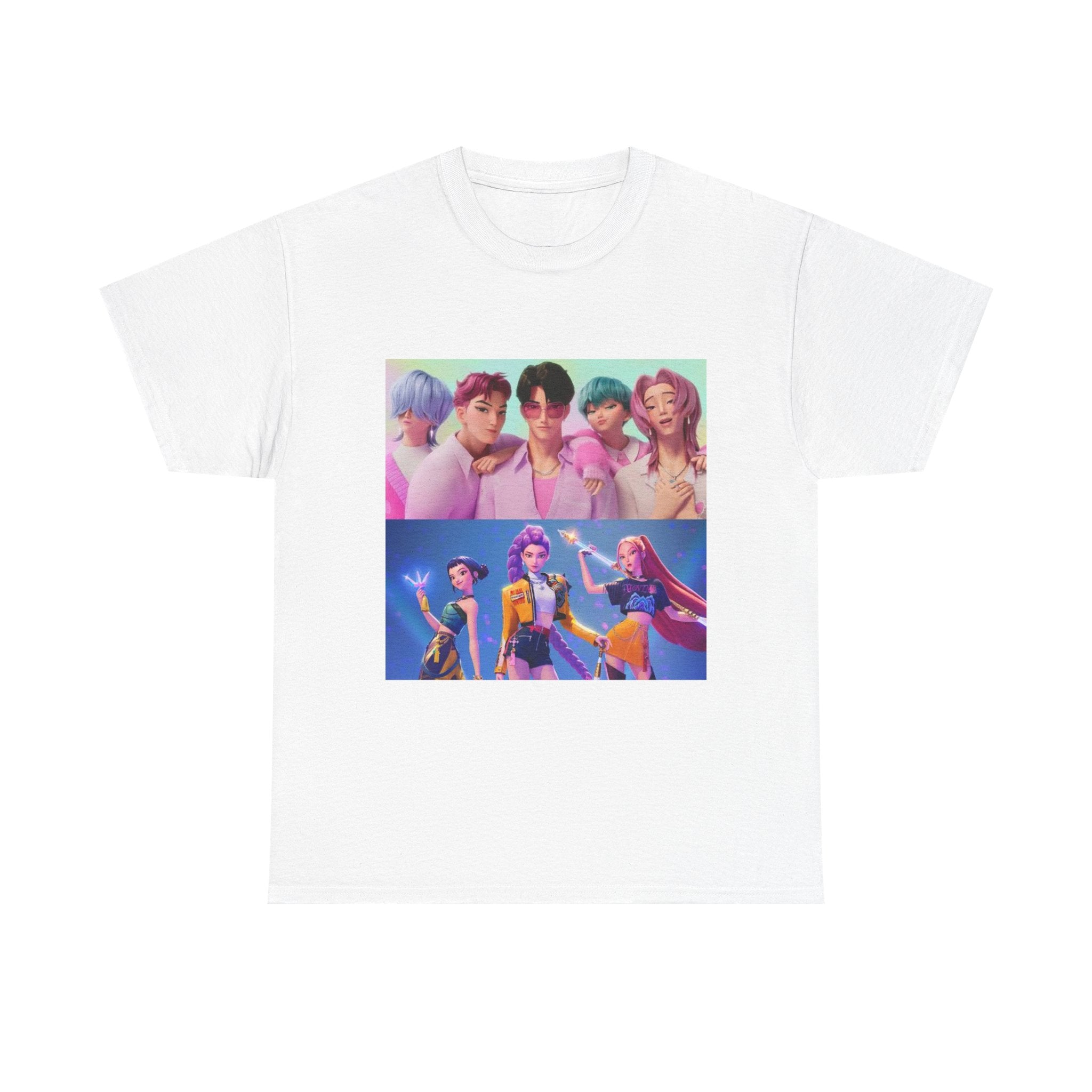Vibrant Graphic Tee for Anime Lovers