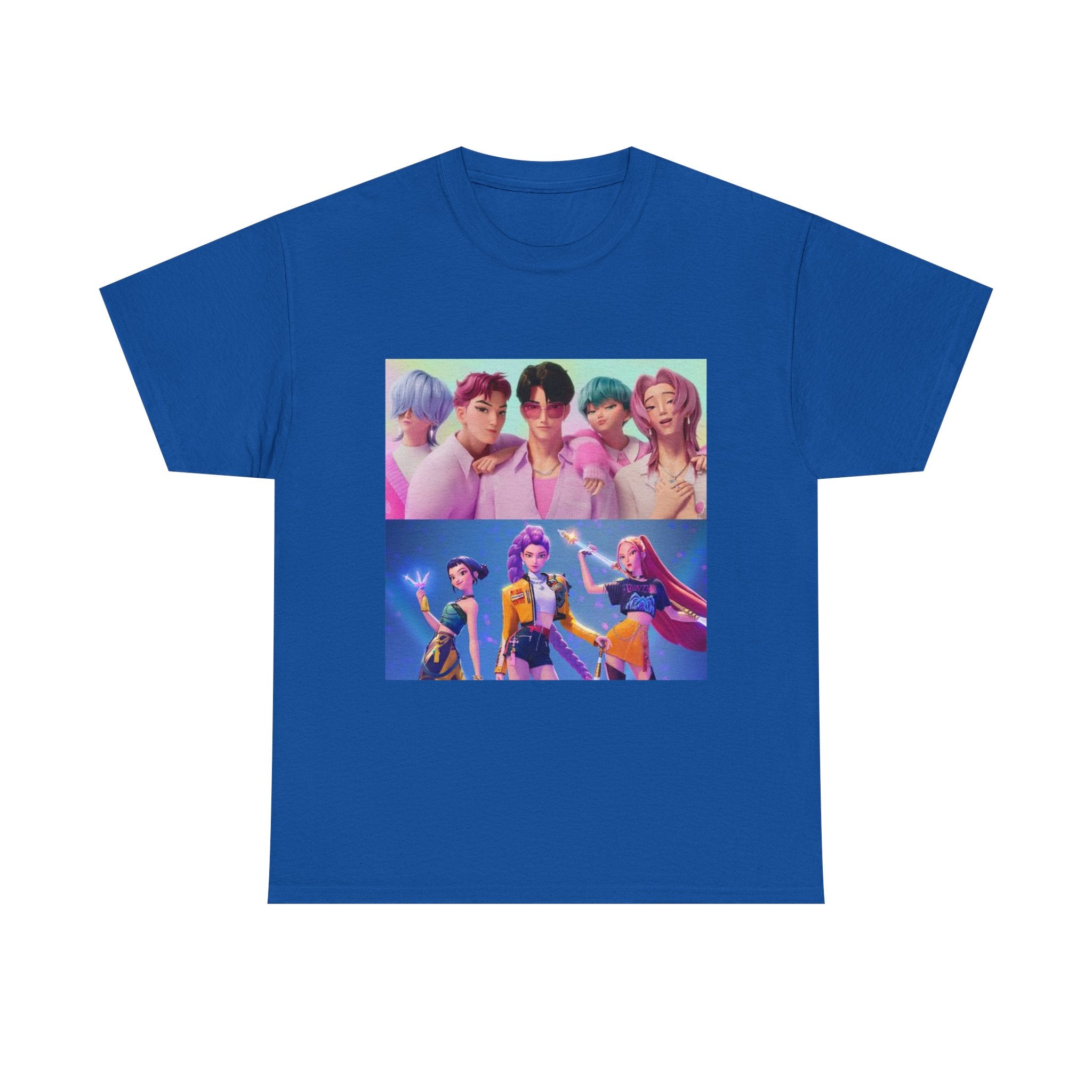 Vibrant Graphic Tee for Anime Lovers