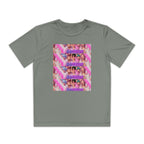 Saja boys Youth Competitor T-Shirt - Fun Retro Vibe with Colorful Design