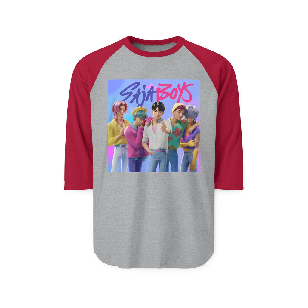 Unisex Three-Quarter Sleeve Raglan Shirt