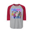 Unisex Three-Quarter Sleeve Raglan Shirt