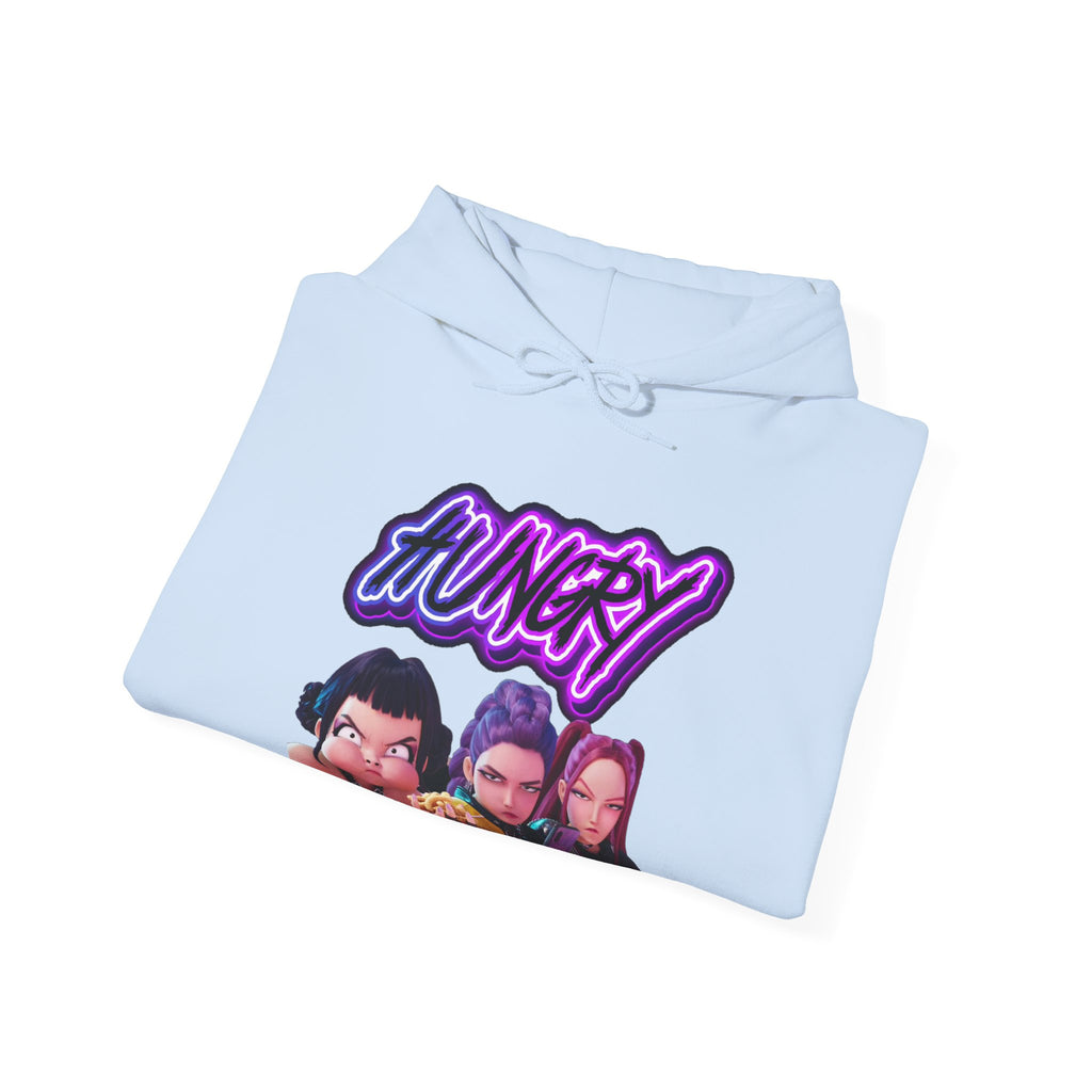 Hungry huntrix Vibes Unisex Hooded Sweatshirt