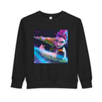 K pop demon hunters merch Toddler Sweatshirt