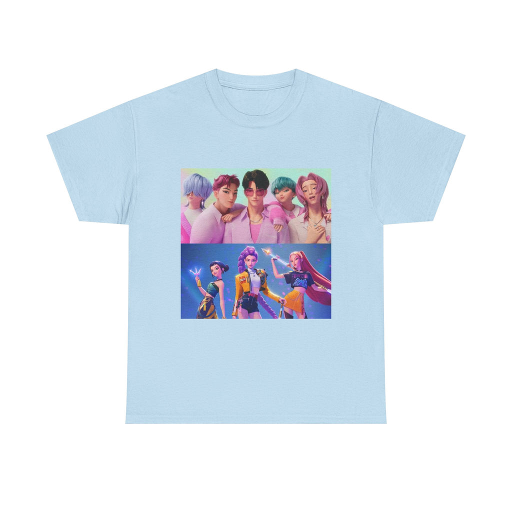 Vibrant Graphic Tee for Anime Lovers