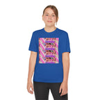 Saja boys Youth Competitor T-Shirt - Fun Retro Vibe with Colorful Design