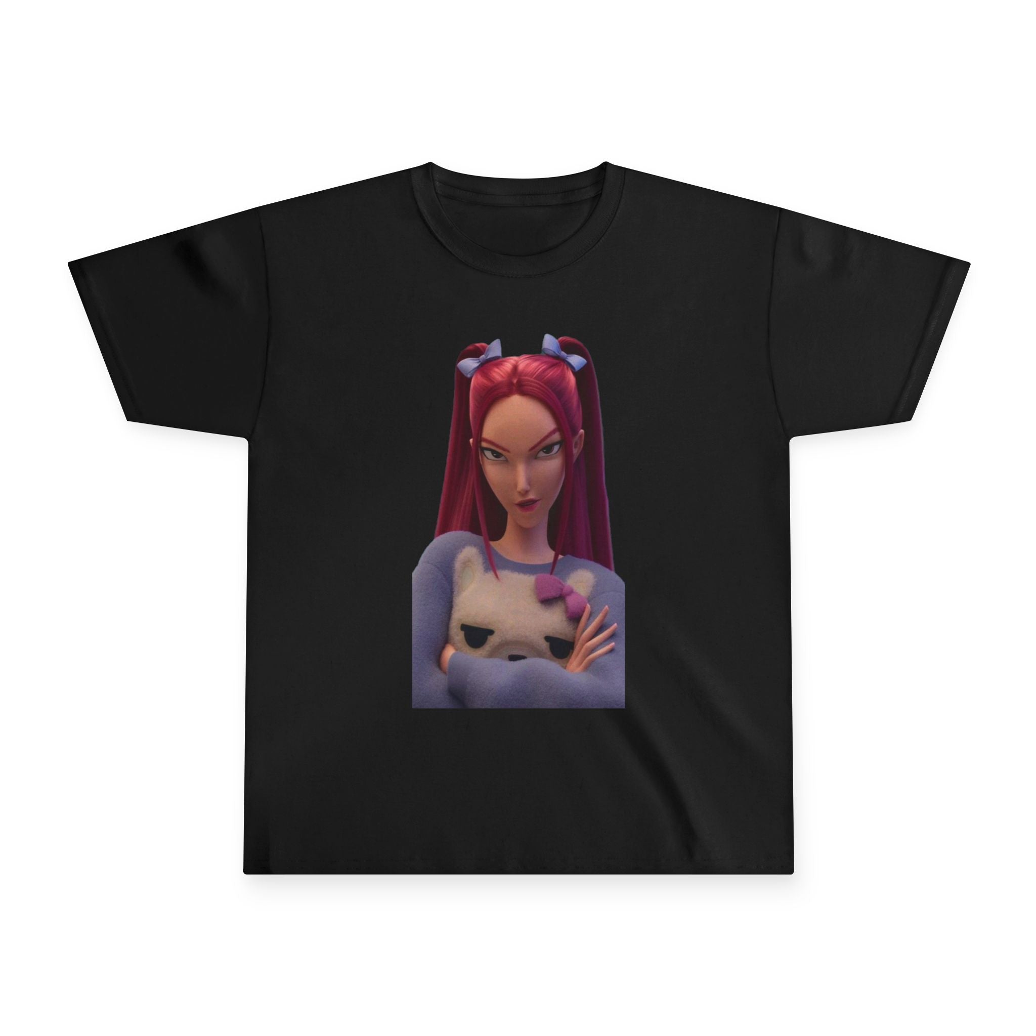 Youth Graphic Tee with Cool Cat Design