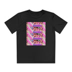 Saja boys Youth Competitor T-Shirt - Fun Retro Vibe with Colorful Design