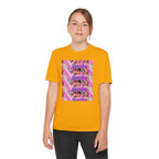 Saja boys Youth Competitor T-Shirt - Fun Retro Vibe with Colorful Design