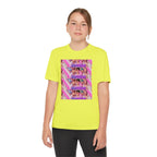 Saja boys Youth Competitor T-Shirt - Fun Retro Vibe with Colorful Design