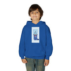 K-Pop Inspired Youth Hoodie with Playful Cat Design