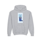K-Pop Inspired Youth Hoodie with Playful Cat Design