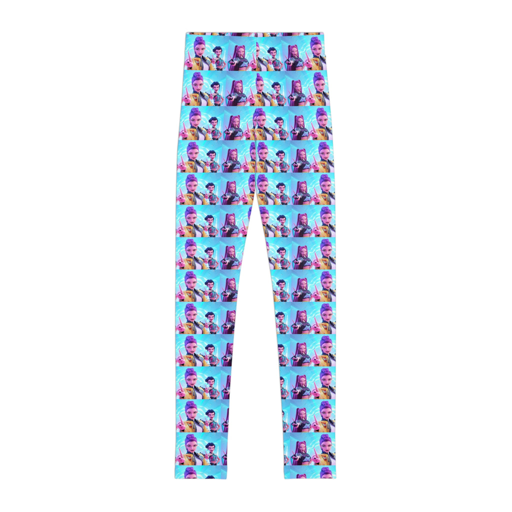 Vibrant Youth Leggings with Colorful Design