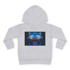 Toddler Fleece Hoodie with Colorful Character Art