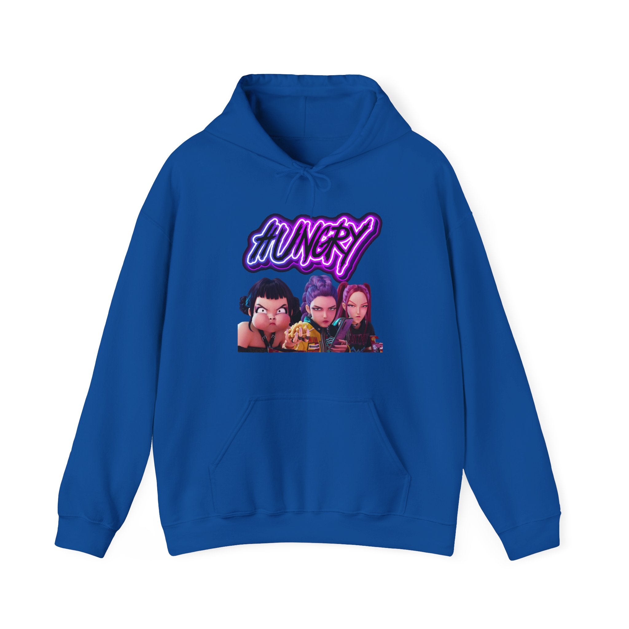 Hungry huntrix Vibes Unisex Hooded Sweatshirt