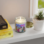 Saja boys Colorful Scented Candles - Coconut Apricot Wax with Retro Vibes