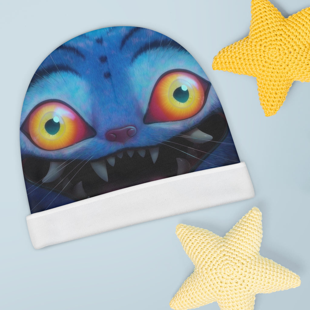 Whimsical Monster Baby Beanie – Cute AOP Design