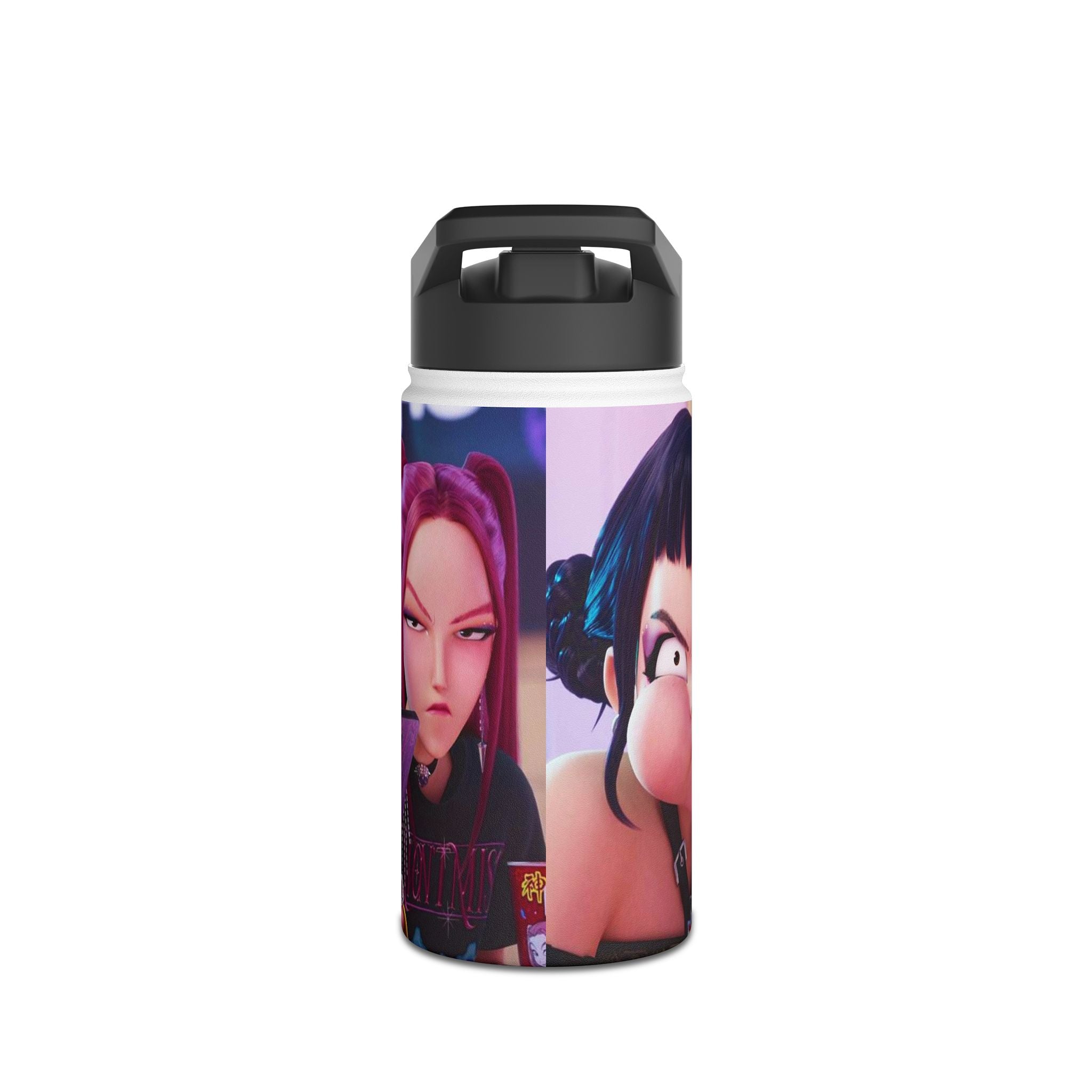 Anime-Inspired Stainless Steel Water Bottle