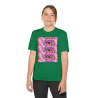 Saja boys Youth Competitor T-Shirt - Fun Retro Vibe with Colorful Design