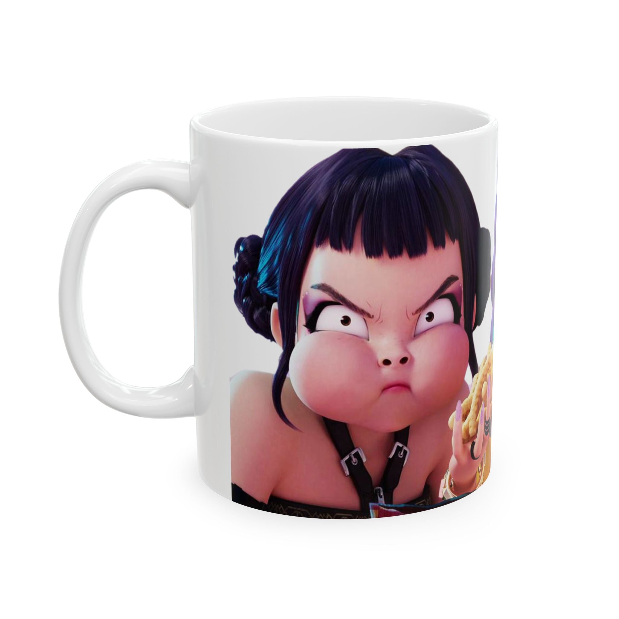 K pop demon hunters Ceramic Mug - 11oz & 15oz - Bold Character Design for Collectors