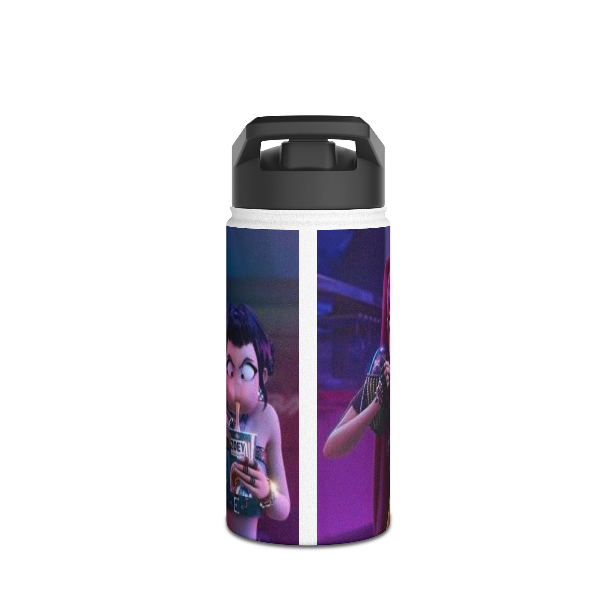 Fun Graphic Stainless Steel Water Bottle - Ideal for Gamers & Pop Culture Enthusiasts