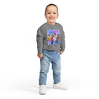 K pop demon hunters merch Colorful Toddler Sweatshirt with ‘Sajaboys’ Design