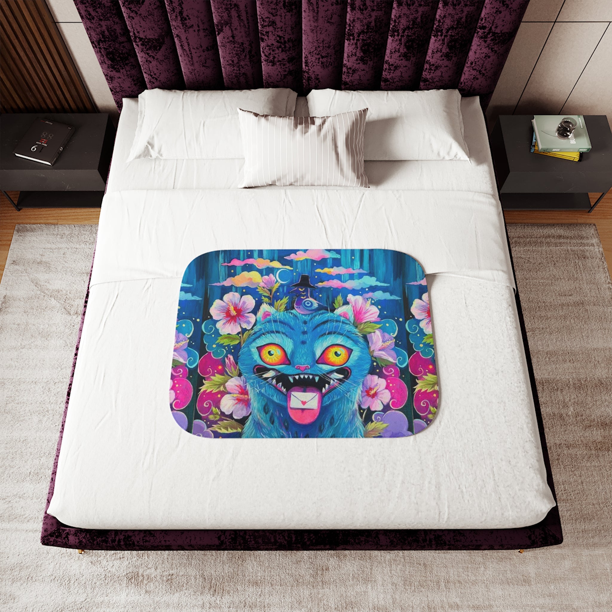 Sherpa Blanket, Two Colors