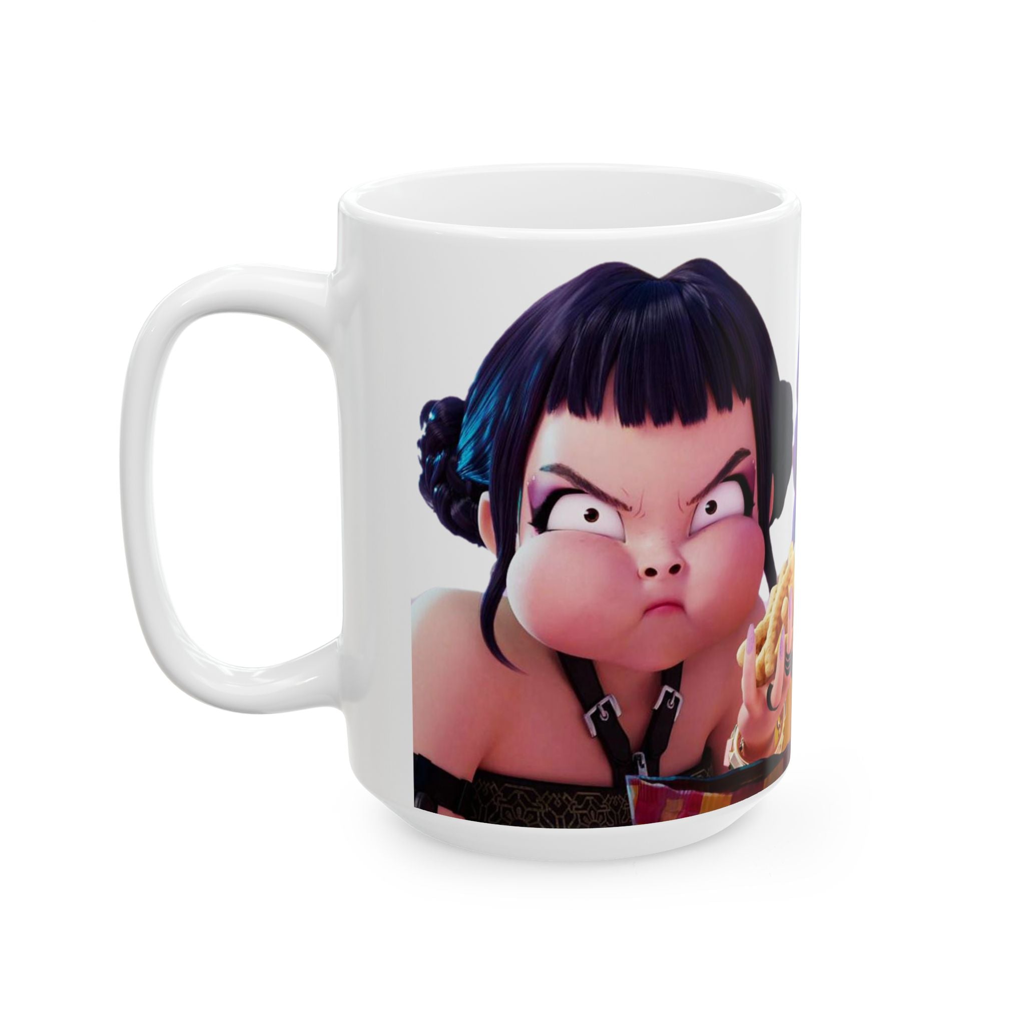 K pop demon hunters Ceramic Mug - 11oz & 15oz - Bold Character Design for Collectors