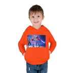 Toddler Fleece Hoodie with Colorful Character Art