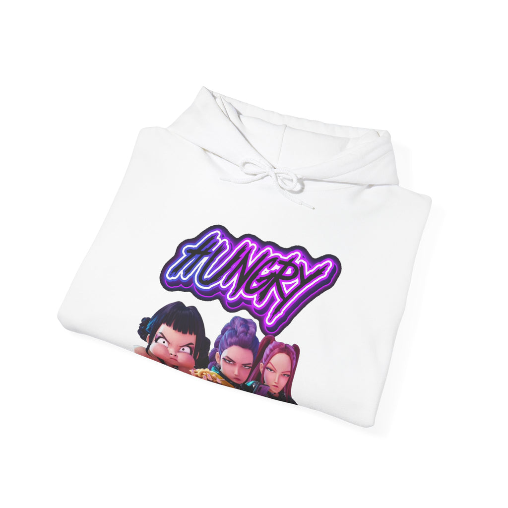 Hungry huntrix Vibes Unisex Hooded Sweatshirt