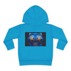 Toddler Fleece Hoodie with Colorful Character Art